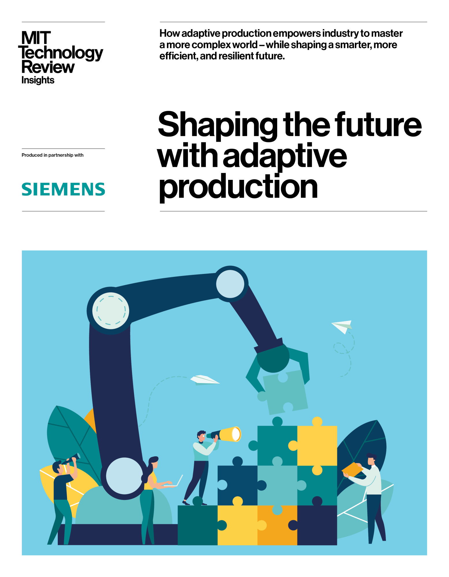 Shaping the future with adaptive production
