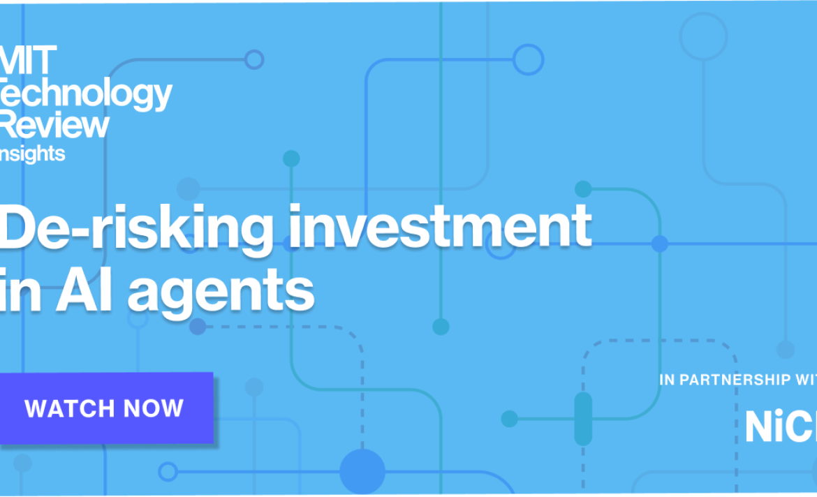 De-risking investment in AI agents