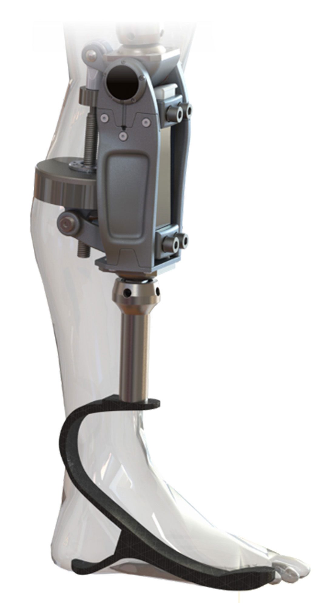 A bionic knee restores natural movement