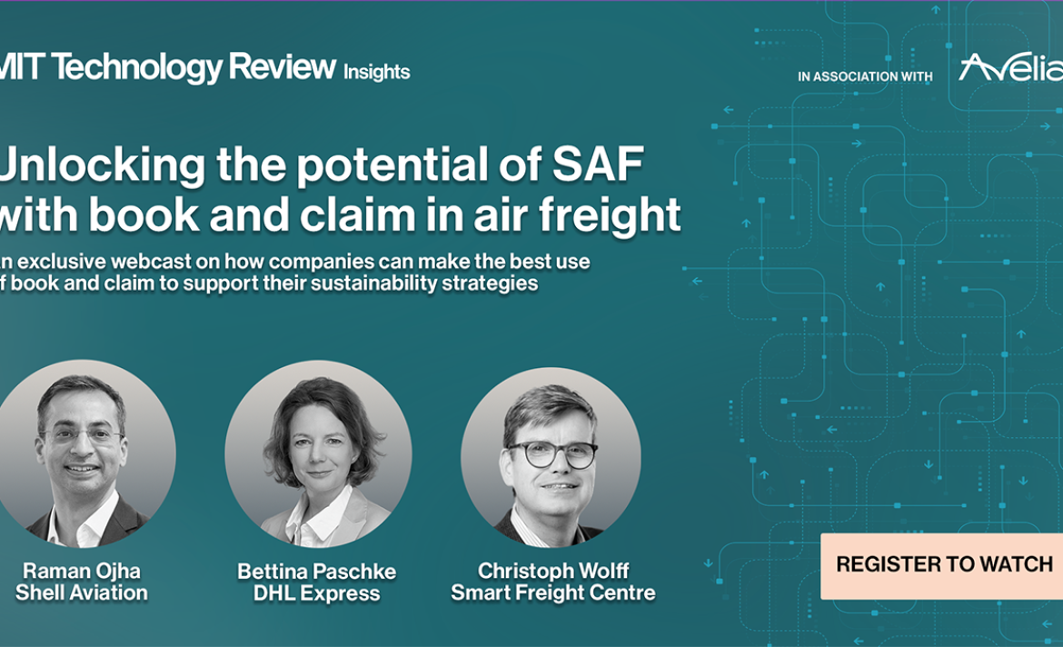 Unlocking the potential of SAF with book and claim in air freight