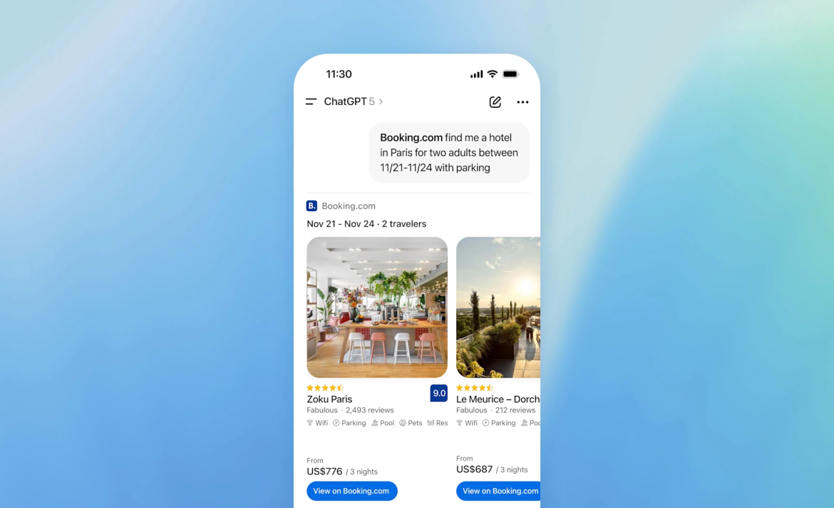 OpenAI announces Apps SDK allowing ChatGPT to launch and run third party apps like Zillow, Canva, Spotify