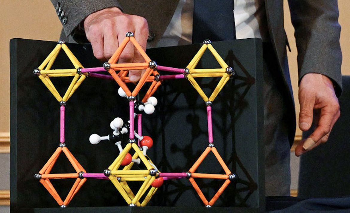 This Nobel Prize–winning chemist dreams of making water from thin air