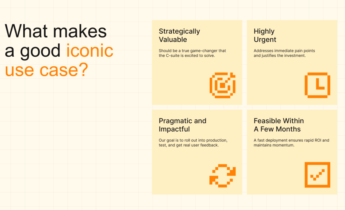 The crucial first step for designing a successful enterprise AI system